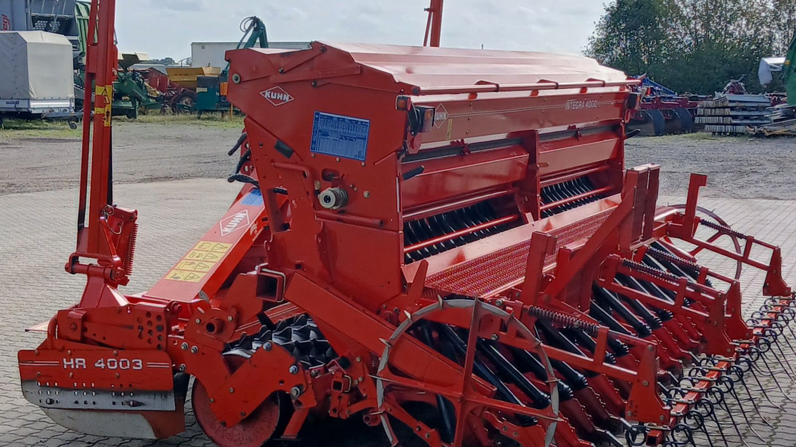 Drillmaschinenkombination του τύπου Kuhn HR 4003 + Integra 4000, Gebrauchtmaschine σε Horsens (Φωτογραφία 7)