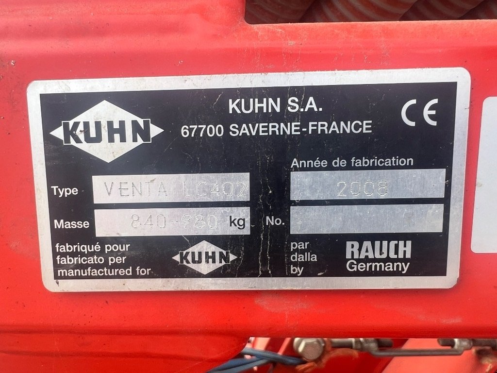 Drillmaschinenkombination of the type Kuhn HR 4004 D, Gebrauchtmaschine in Mern (Picture 8)