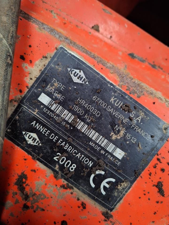 Drillmaschinenkombination Türe ait Kuhn HR4003D/INTEGRA GII, Gebrauchtmaschine içinde Maribo (resim 7)