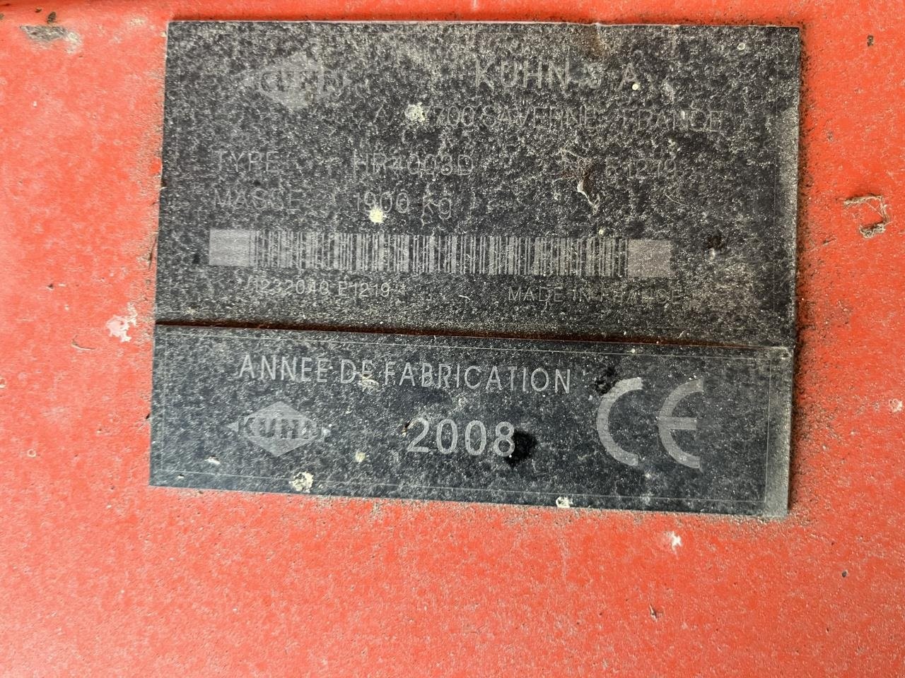 Drillmaschinenkombination of the type Kuhn HR4003D/LC402, Gebrauchtmaschine in Maribo (Picture 8)