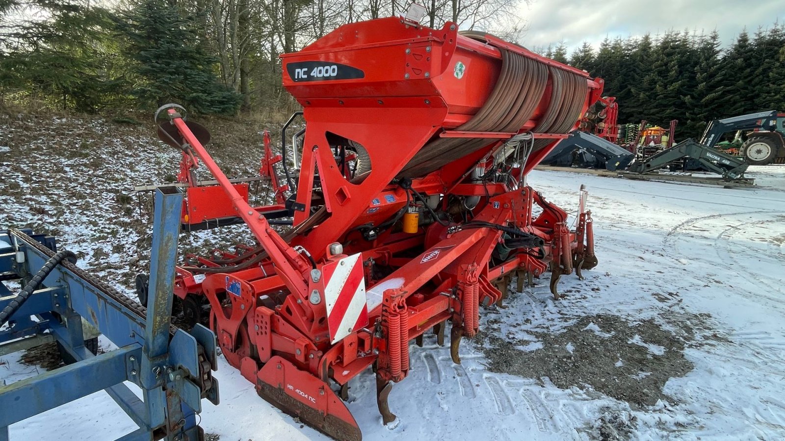 Drillmaschinenkombination Türe ait Kuhn HR4004/NC4000 Combiliner Venta, Gebrauchtmaschine içinde Nimtofte (resim 1)