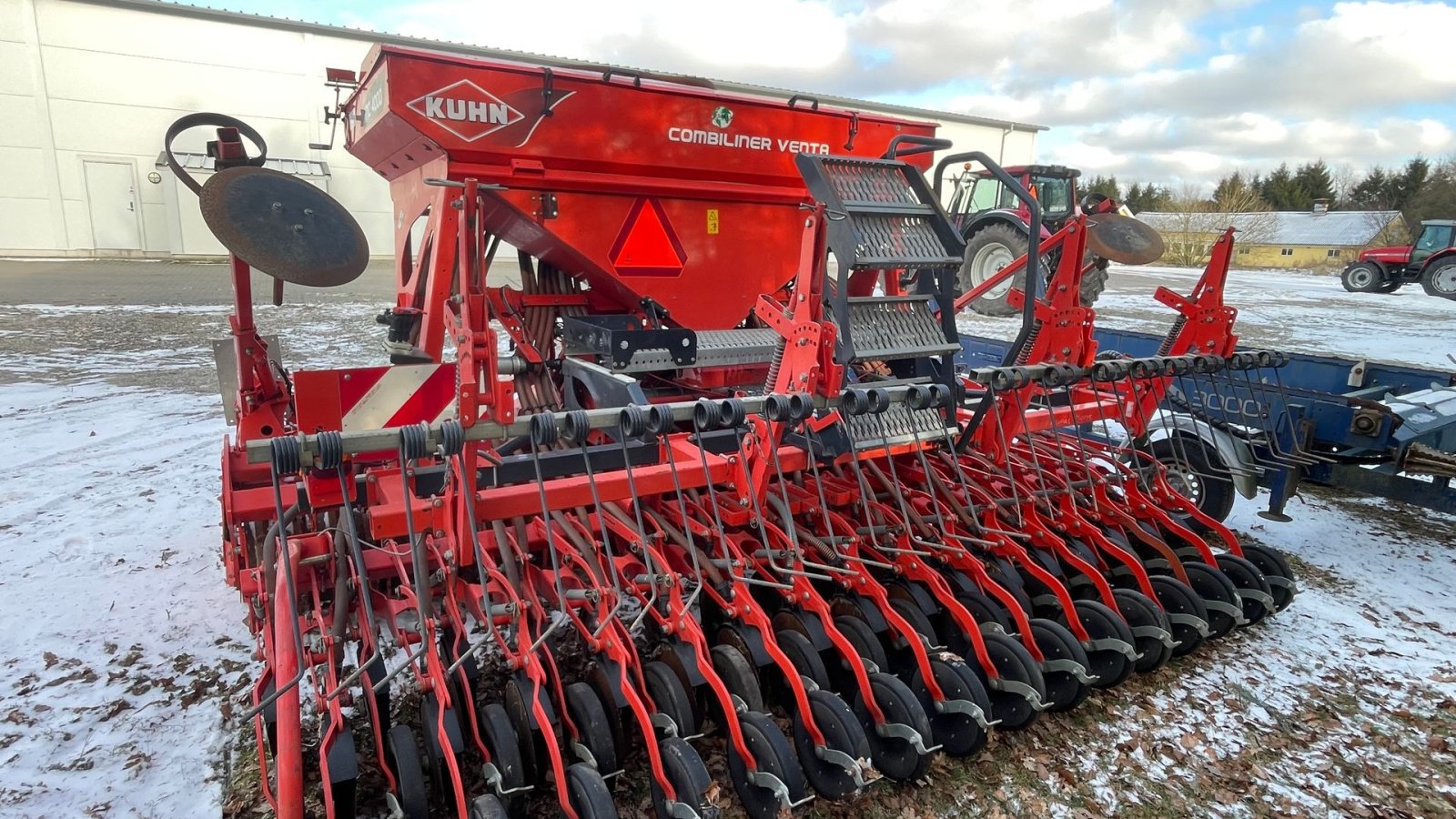 Drillmaschinenkombination Türe ait Kuhn HR4004/NC4000 Combiliner Venta, Gebrauchtmaschine içinde Nimtofte (resim 7)