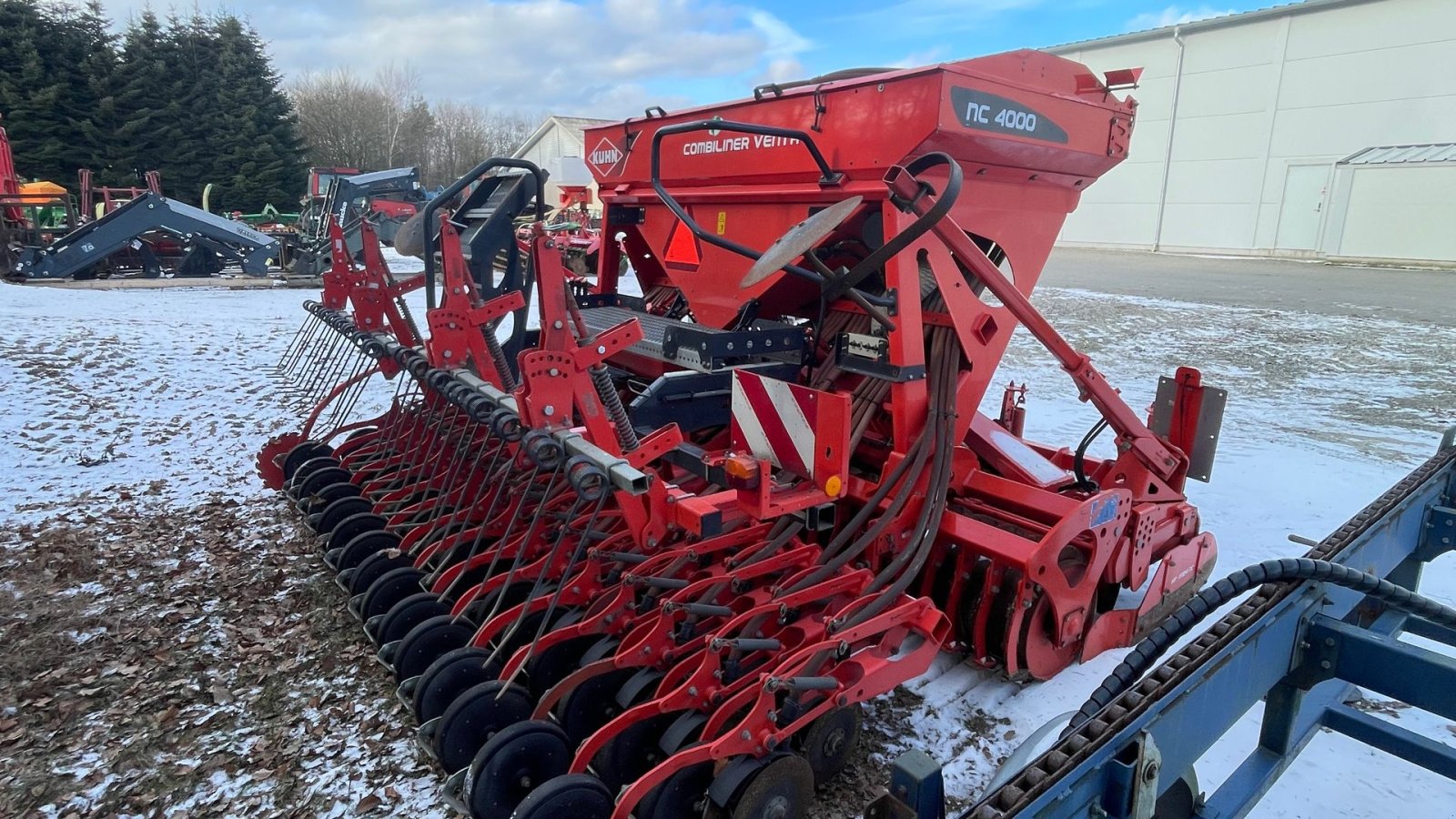 Drillmaschinenkombination Türe ait Kuhn HR4004/NC4000 Combiliner Venta, Gebrauchtmaschine içinde Nimtofte (resim 2)