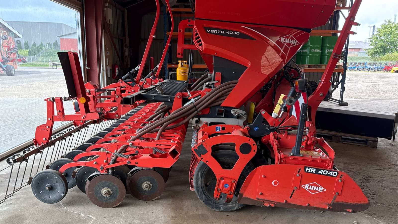 Drillmaschinenkombination del tipo Kuhn HR4040/Venta 4030 Rotorharve såsæt, Gebrauchtmaschine en Brørup (Imagen 2)