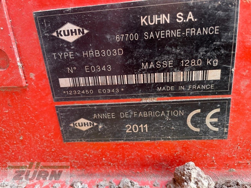 Drillmaschinenkombination del tipo Kuhn HRB303D + Combiliner Venta EC3, Gebrauchtmaschine In Altenschönbach (Immagine 12)