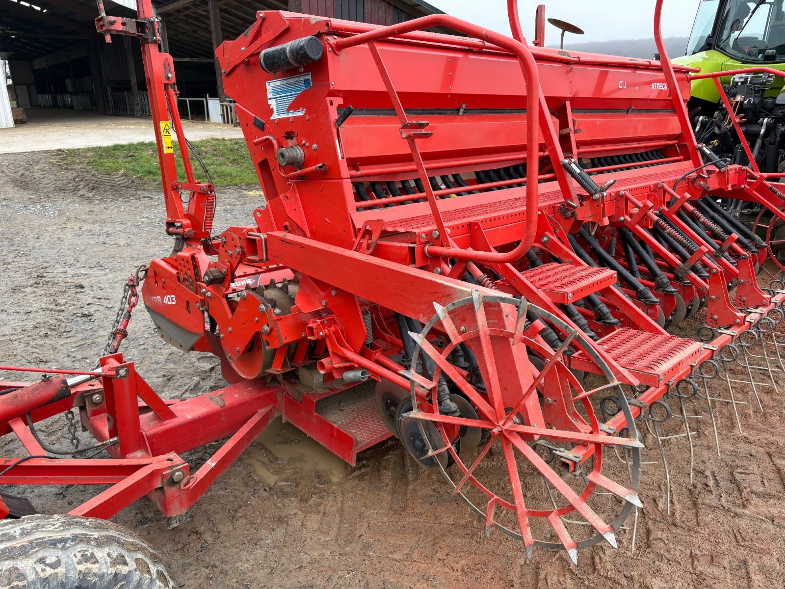 Drillmaschinenkombination tip Kuhn Integra CombiLiner 4003 SD + HRB 403, Gebrauchtmaschine in Kaisersesch (Poză 9)