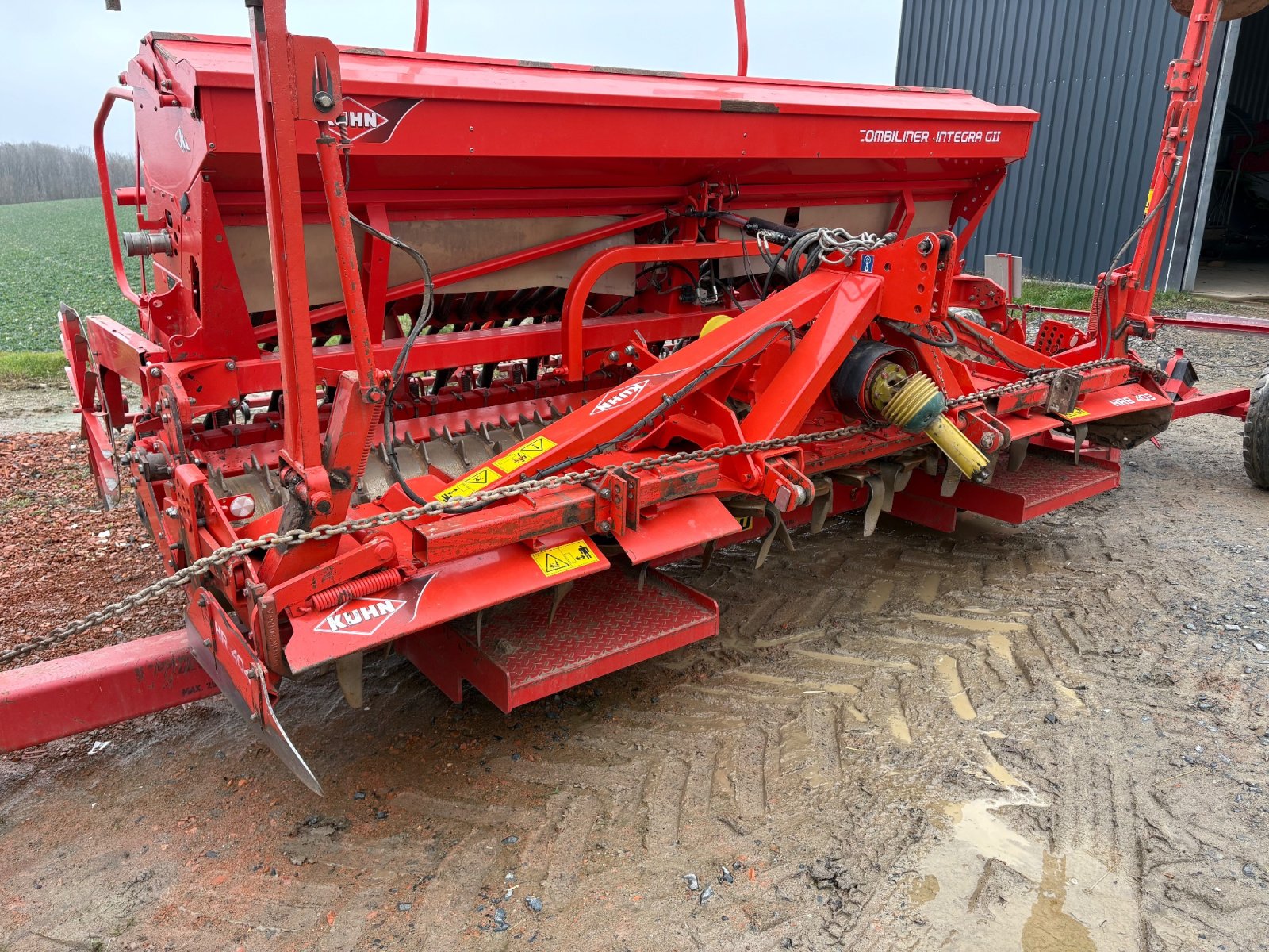 Drillmaschinenkombination tip Kuhn Integra CombiLiner 4003 SD + HRB 403, Gebrauchtmaschine in Kaisersesch (Poză 13)