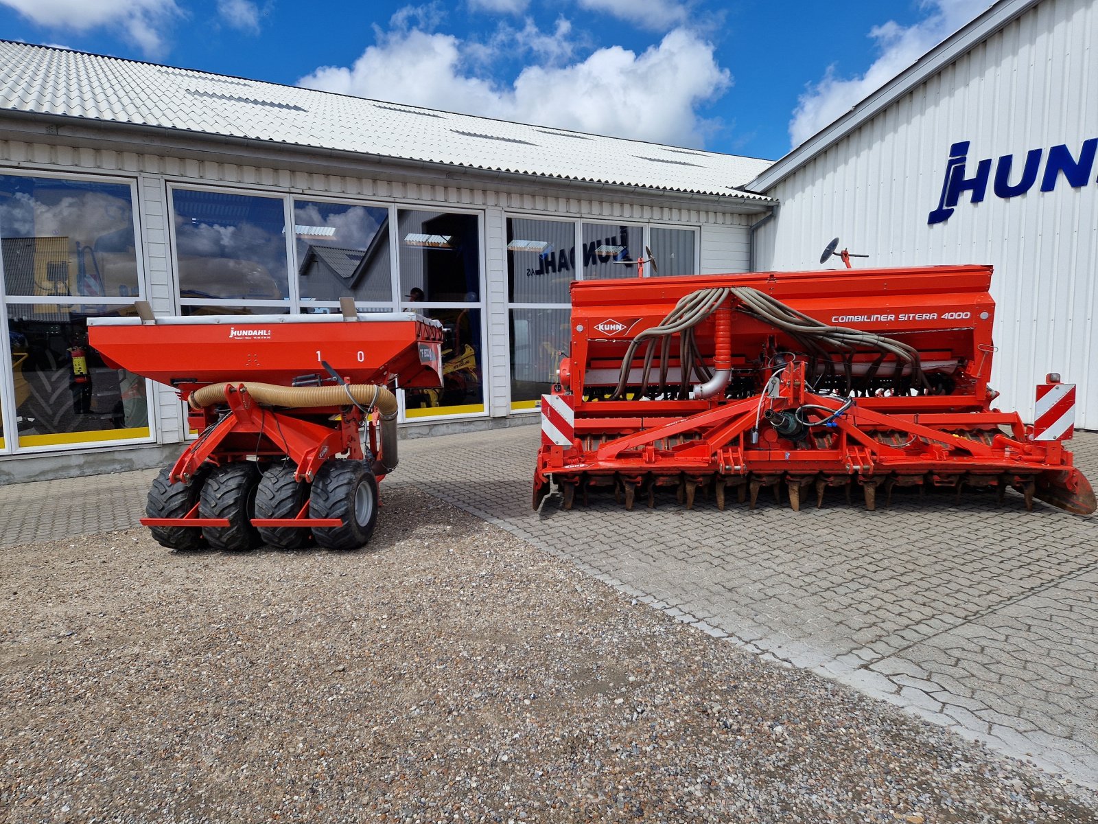 Drillmaschinenkombination tip Kuhn SITERA 4000 + TF1500, Gebrauchtmaschine in Thisted (Poză 14)