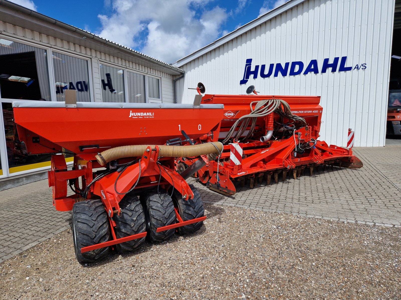 Drillmaschinenkombination tip Kuhn SITERA 4000 + TF1500, Gebrauchtmaschine in Thisted (Poză 15)