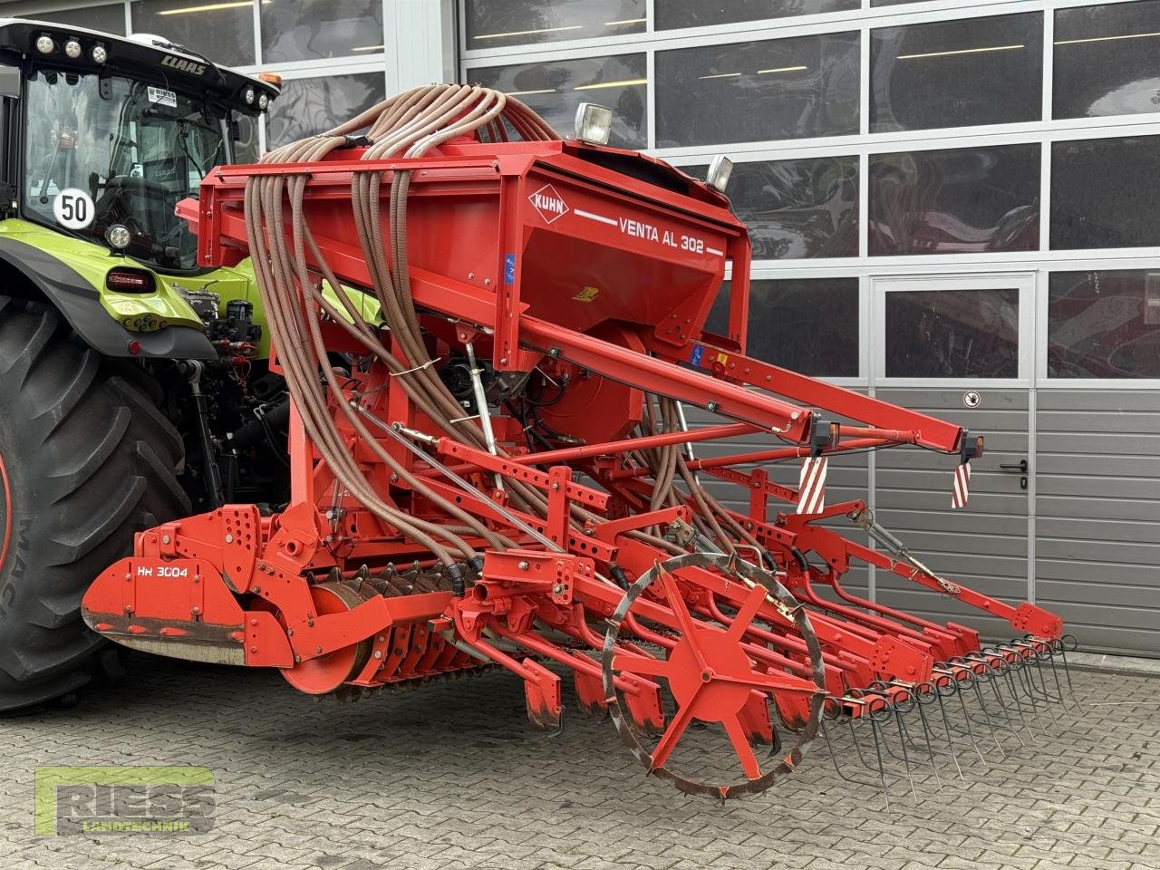 Drillmaschinenkombination del tipo Kuhn VENTA AL 302 24 + HR 3004 D, Gebrauchtmaschine In Homberg/Ohm - Maulbach (Immagine 13)