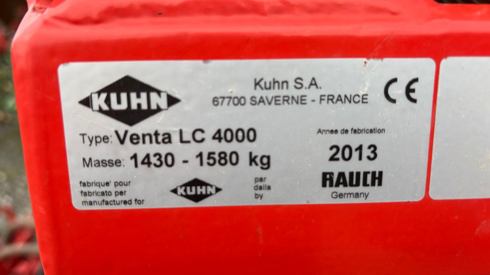 Drillmaschinenkombination of the type Kuhn Venta LC 4000/HR4004D Kuhn Venta LC 4000/HR4004D, Gebrauchtmaschine in Glamsbjerg (Picture 13)