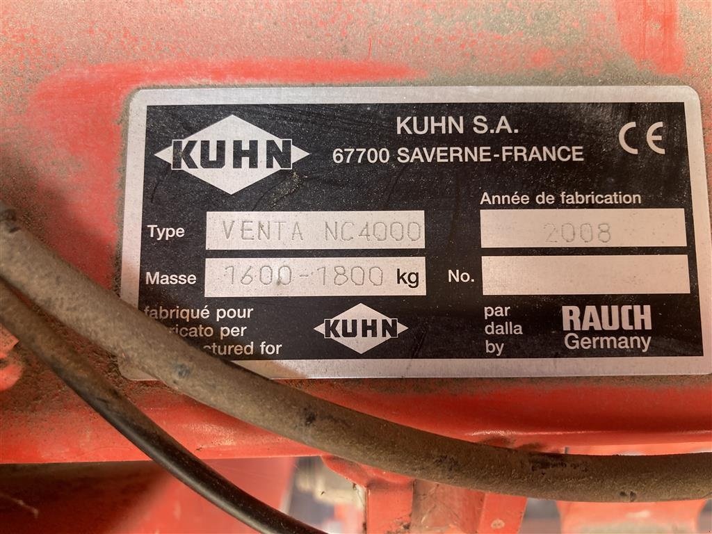 Drillmaschinenkombination typu Kuhn Venta NC 4000 Combiliner Med Hatzenbichler luftsåmaskine, Gebrauchtmaschine v Glamsbjerg (Obrázek 13)