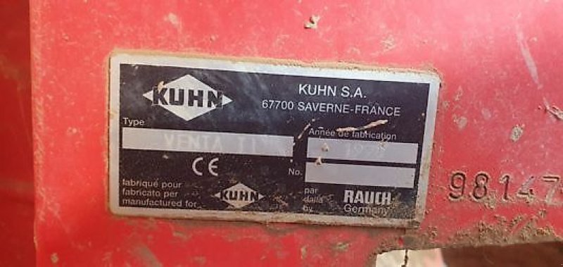 Drillmaschinenkombination typu Kuhn VENTA TI 402, Gebrauchtmaschine w PEYROLE (Zdjęcie 10)
