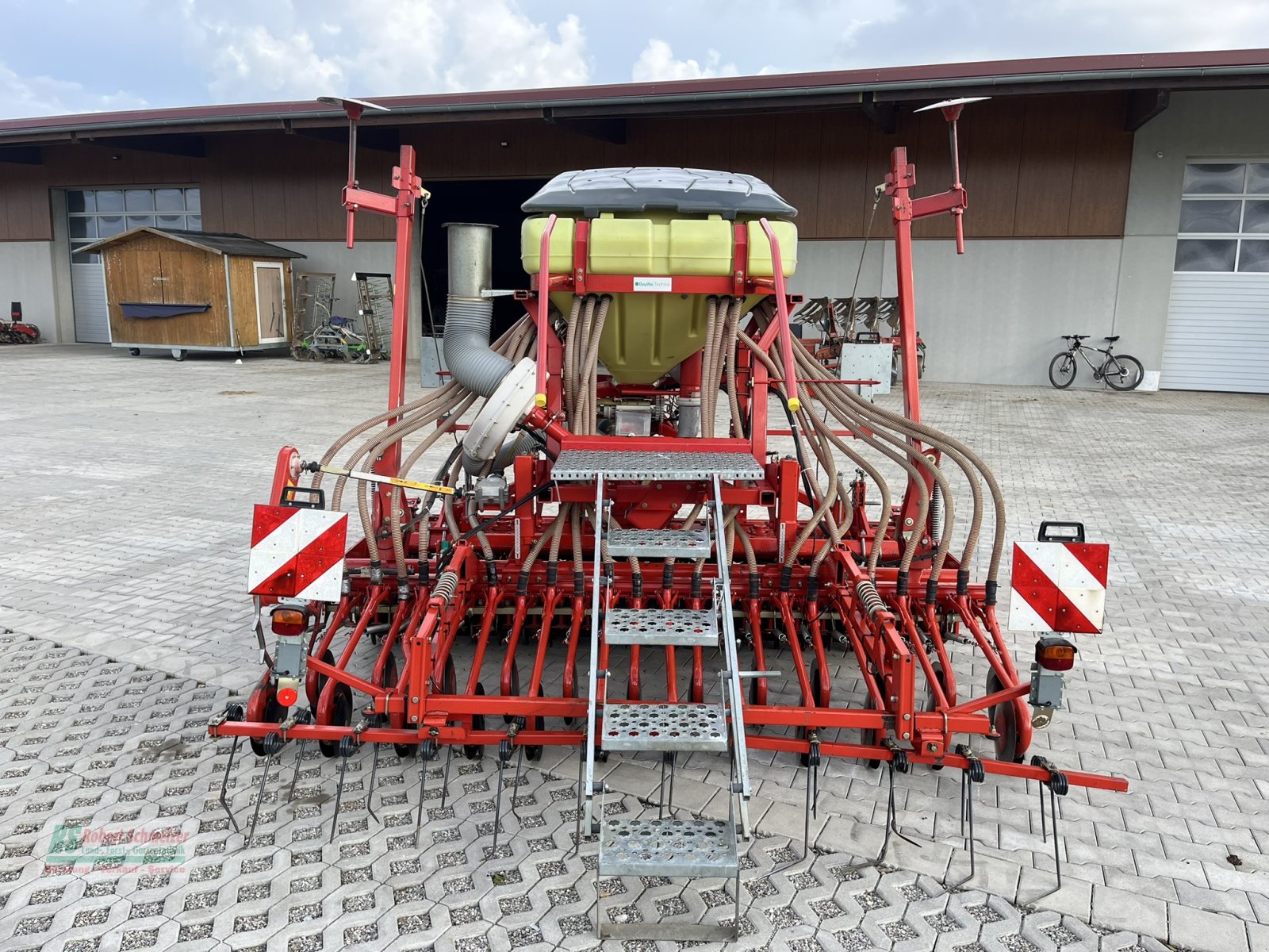 Drillmaschinenkombination des Typs Kverneland / Rau AirSem / Cycotiller, Gebrauchtmaschine in Putzbrunn (Bild 3)