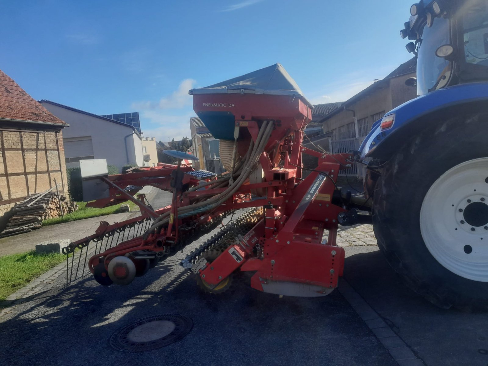 Drillmaschinenkombination of the type Kverneland Accord DA 300 + Kongskilde HK31-300 D, Gebrauchtmaschine in Creglingen (Picture 4)