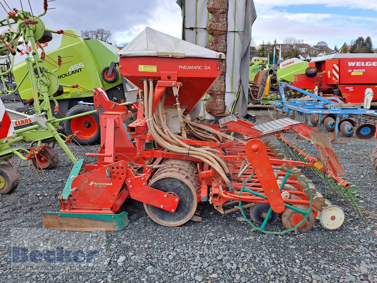 Drillmaschinenkombination typu Kverneland Accord NG 300 + H4 DA, Gebrauchtmaschine v Weimar-Niederwalgern (Obrázek 2)