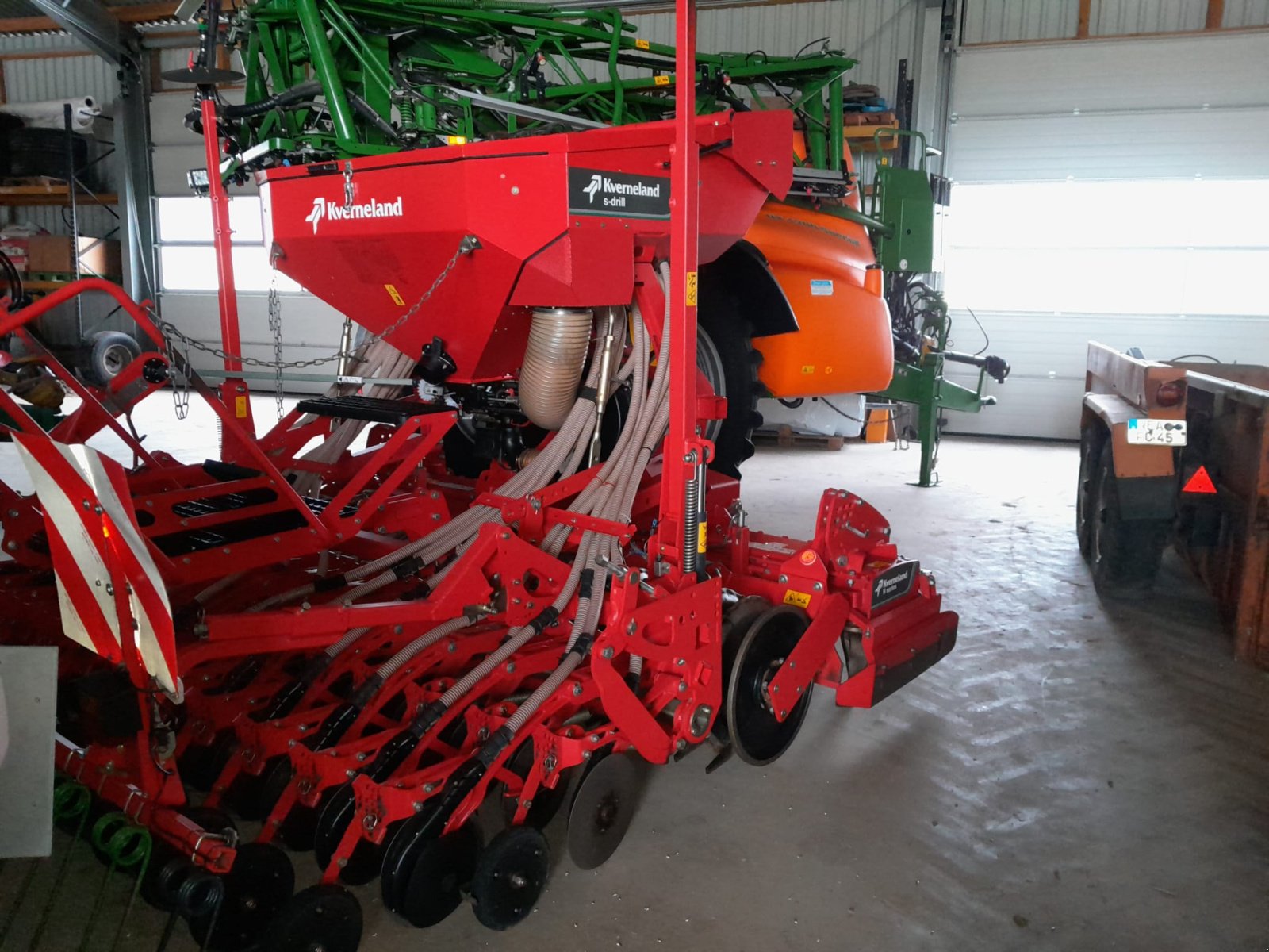 Drillmaschinenkombination del tipo Kverneland s-Drill, Gebrauchtmaschine en Neustadt a.d Aisch (Imagen 3)