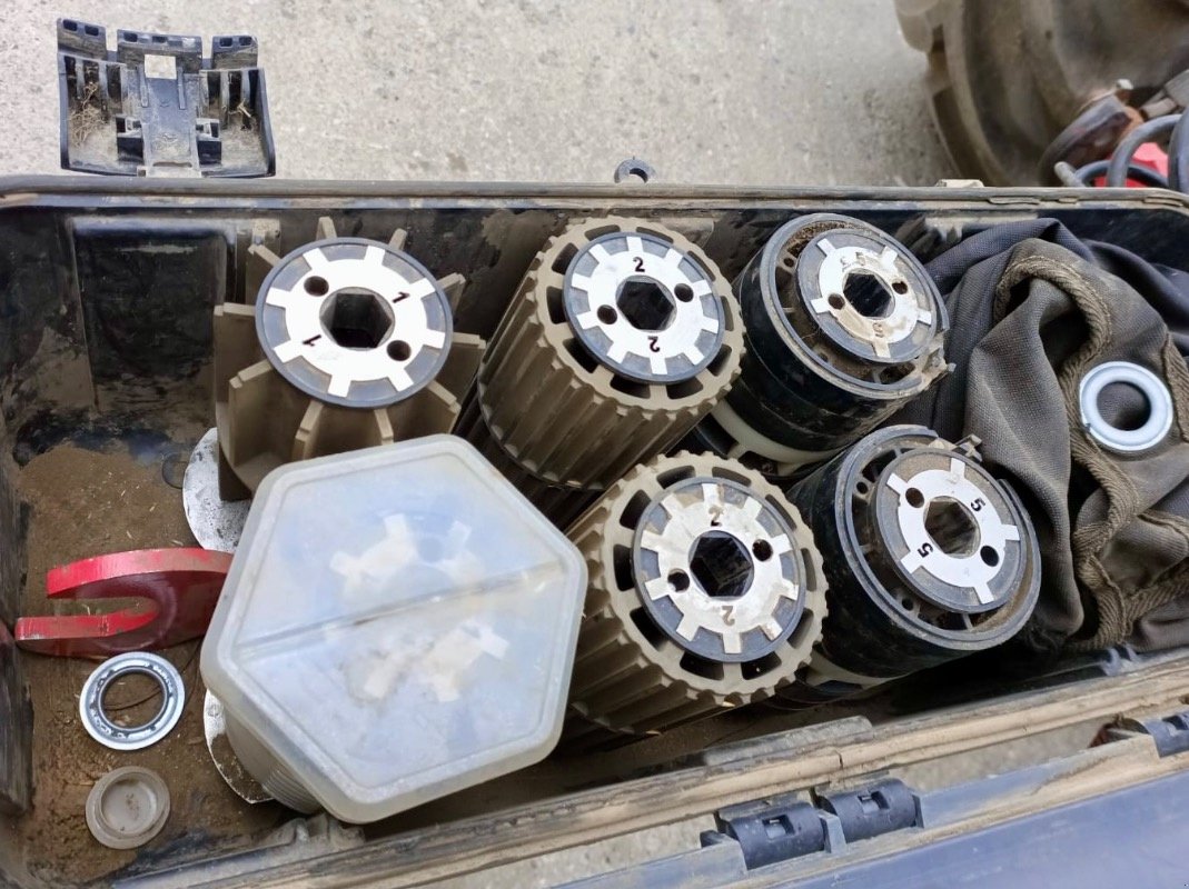 Drillmaschinenkombination типа Kverneland U-Drill 6000 Frontreifenpacker, Gebrauchtmaschine в Liebenwalde (Фотография 22)