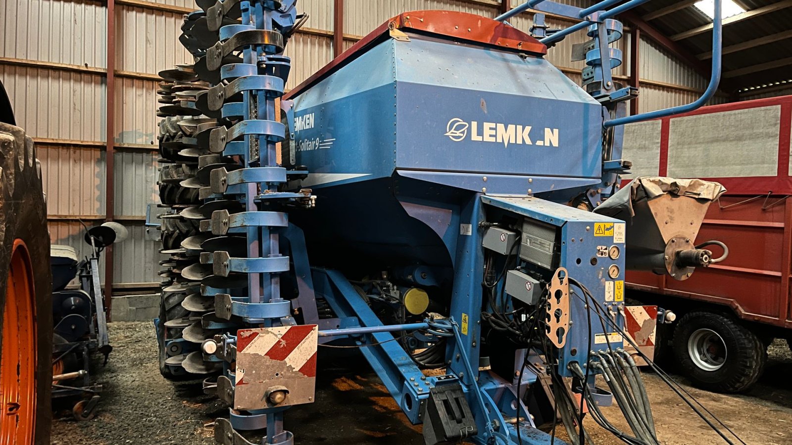 Drillmaschinenkombination del tipo Lemken COMPACT-SOLITÄIR 9/600 KHD 9/600 KHD, Gebrauchtmaschine en Roskilde (Imagen 1)