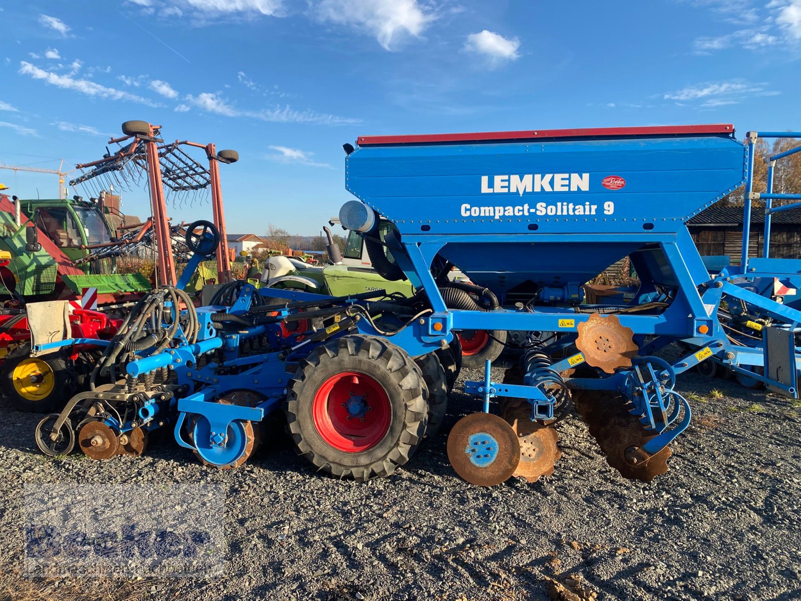 Drillmaschinenkombination Türe ait Lemken Compact Solitär, Gebrauchtmaschine içinde Weimar-Niederwalgern (resim 2)