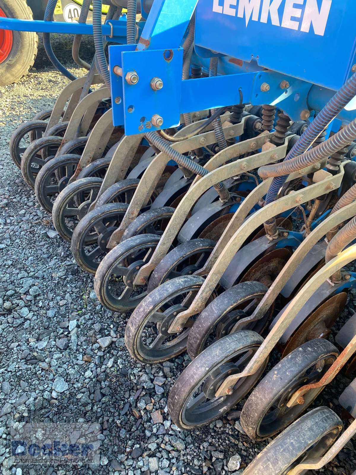 Drillmaschinenkombination Türe ait Lemken Compact Solitär, Gebrauchtmaschine içinde Weimar-Niederwalgern (resim 4)