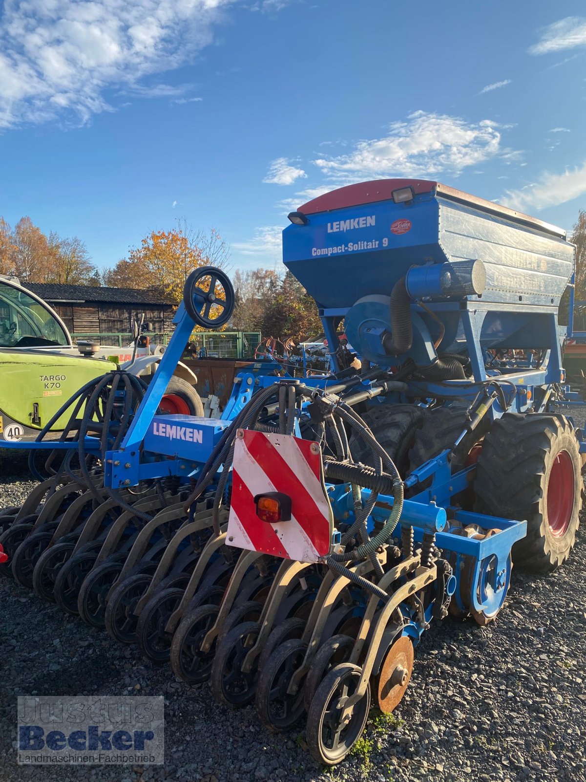 Drillmaschinenkombination Türe ait Lemken Compact Solitär, Gebrauchtmaschine içinde Weimar-Niederwalgern (resim 5)