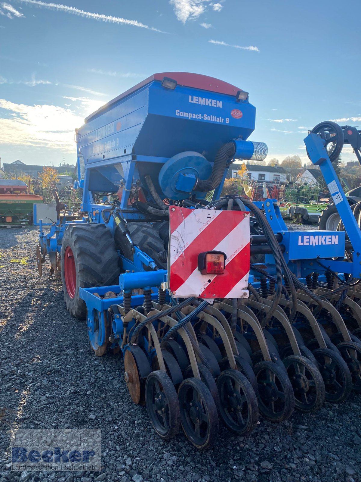 Drillmaschinenkombination Türe ait Lemken Compact Solitär, Gebrauchtmaschine içinde Weimar-Niederwalgern (resim 7)