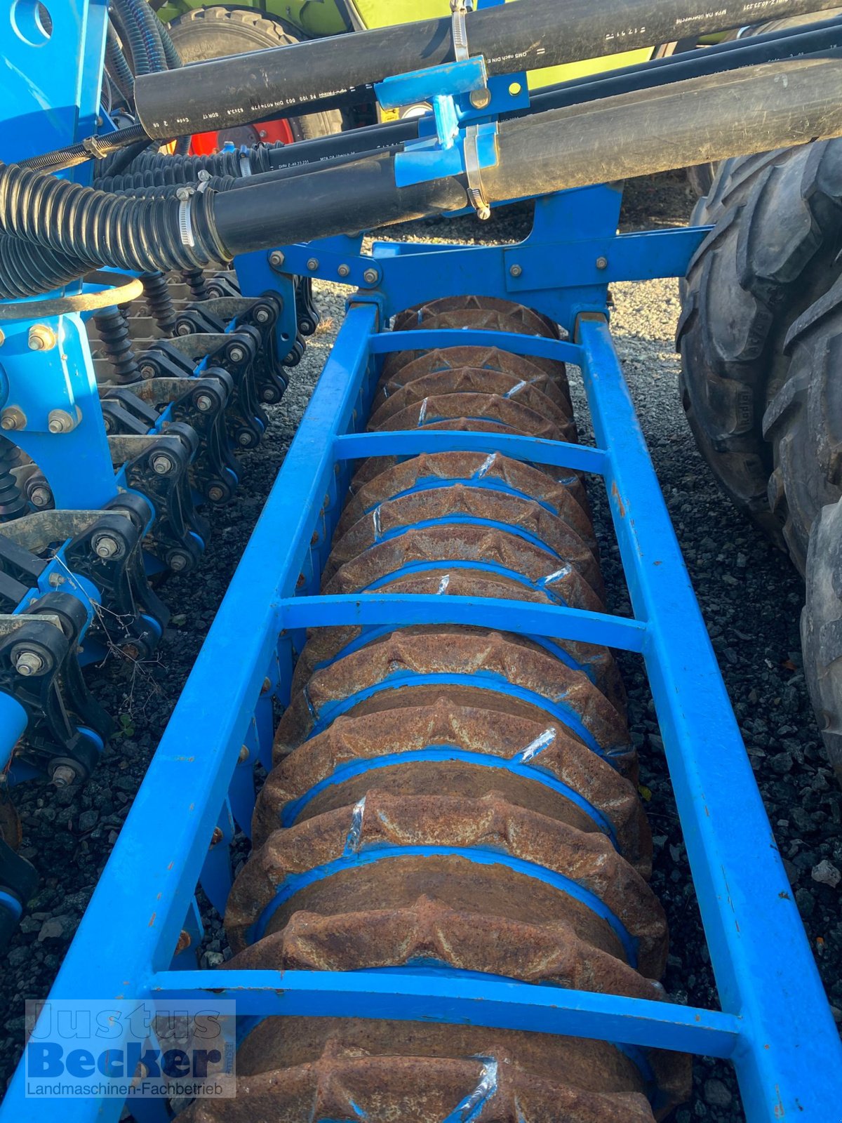 Drillmaschinenkombination Türe ait Lemken Compact Solitär, Gebrauchtmaschine içinde Weimar-Niederwalgern (resim 8)