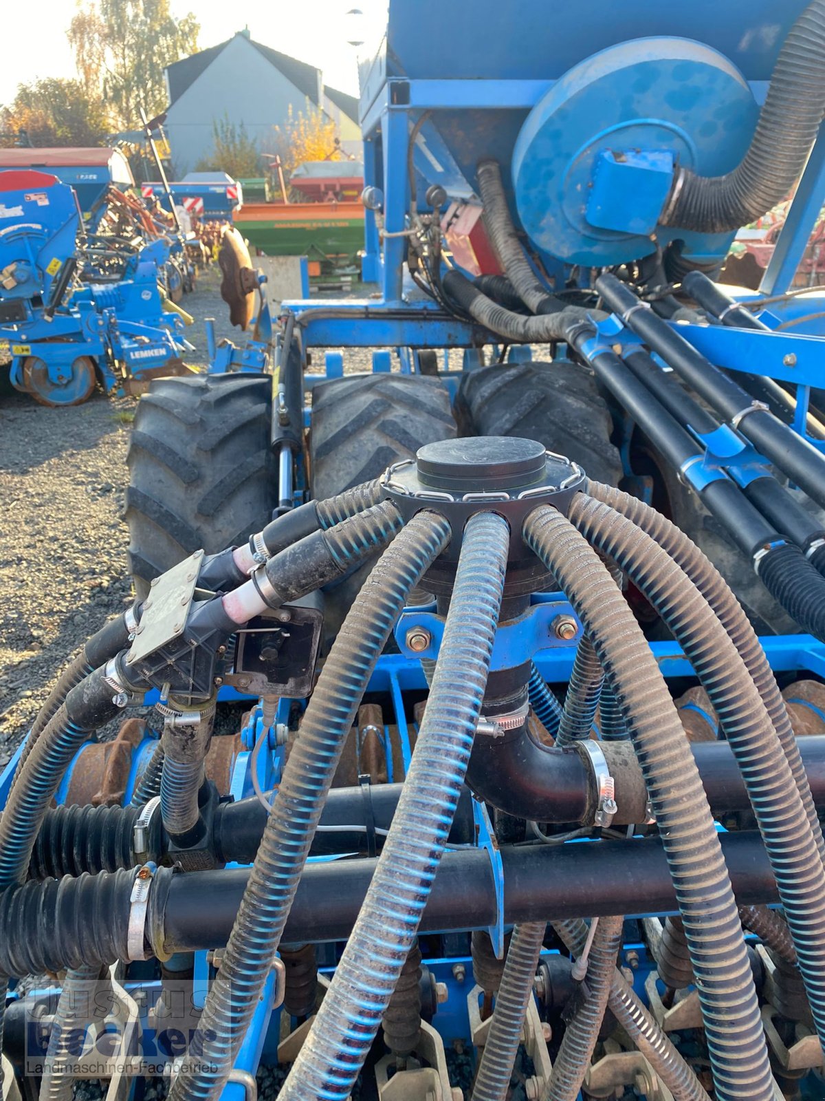 Drillmaschinenkombination Türe ait Lemken Compact Solitär, Gebrauchtmaschine içinde Weimar-Niederwalgern (resim 9)