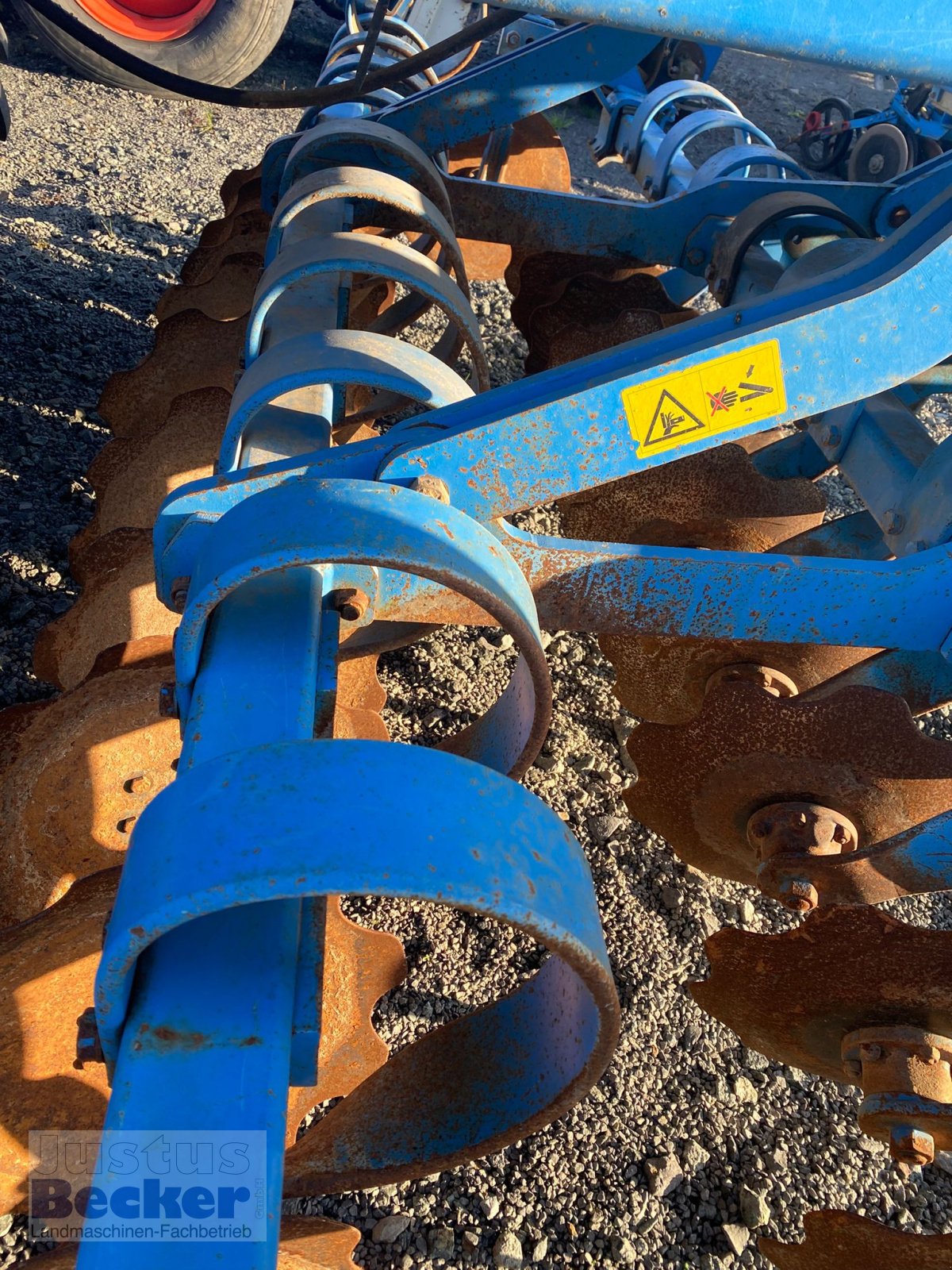 Drillmaschinenkombination Türe ait Lemken Compact Solitär, Gebrauchtmaschine içinde Weimar-Niederwalgern (resim 11)