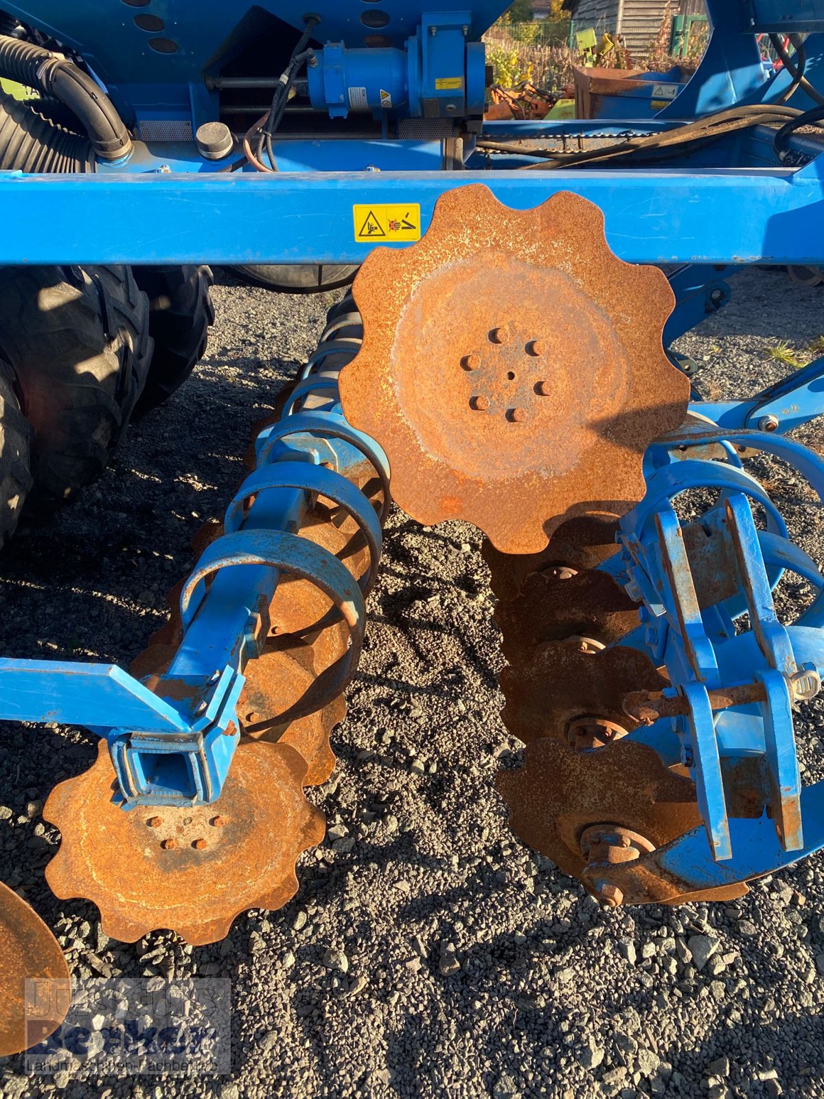 Drillmaschinenkombination Türe ait Lemken Compact Solitär, Gebrauchtmaschine içinde Weimar-Niederwalgern (resim 13)