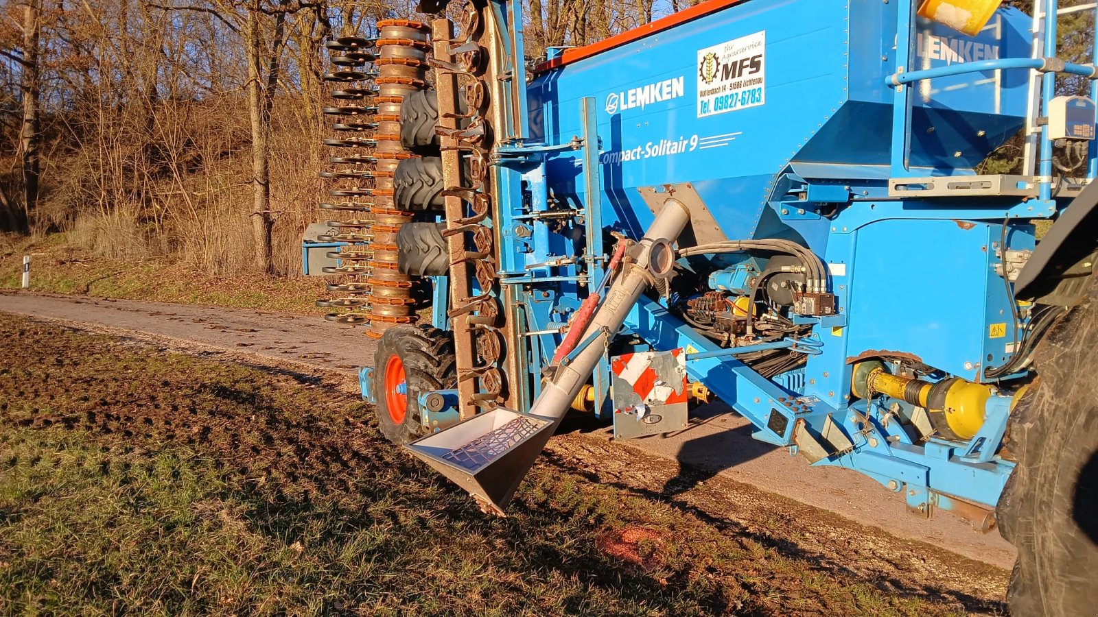 Drillmaschinenkombination typu Lemken Compact-Solitair 9/600, Gebrauchtmaschine w Lichtenau (Zdjęcie 3)