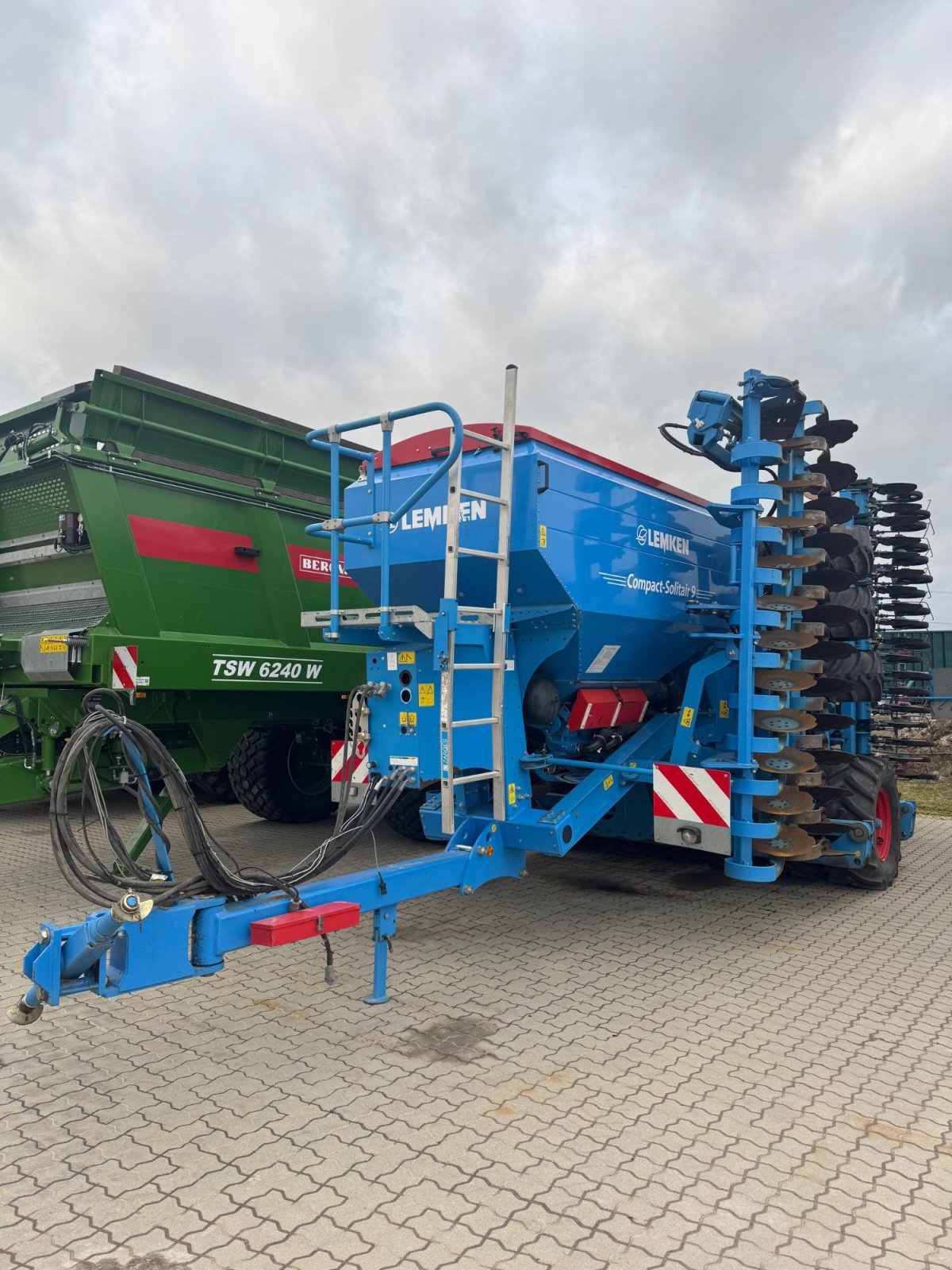 Drillmaschinenkombination of the type Lemken Compact-Solitair 9/600, Gebrauchtmaschine in Wolfern (Picture 5)