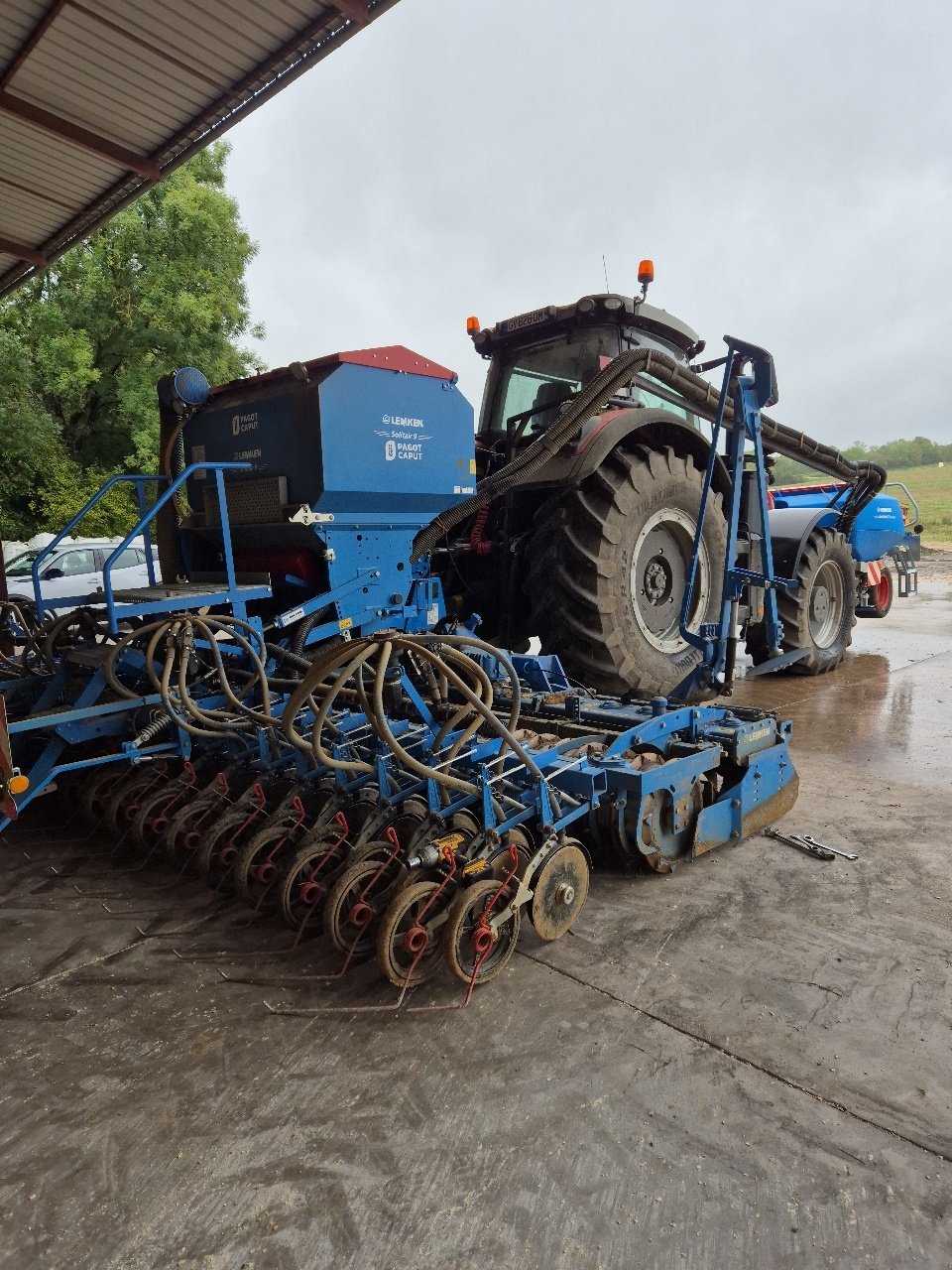 Drillmaschinenkombination del tipo Lemken DISQUES, Gebrauchtmaschine In MANDRES-SUR-VAIR (Immagine 3)