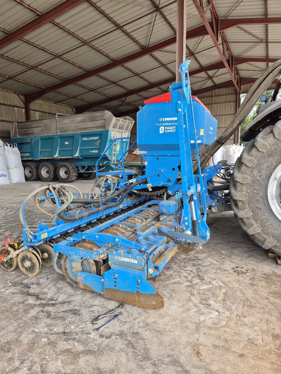 Drillmaschinenkombination del tipo Lemken DISQUES, Gebrauchtmaschine In MANDRES-SUR-VAIR (Immagine 2)