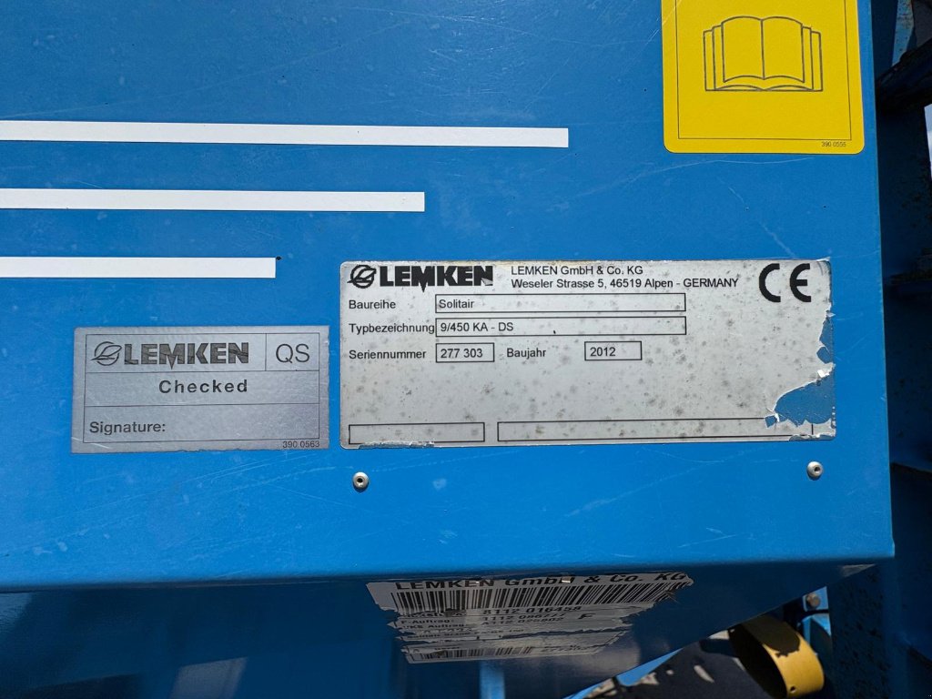 Drillmaschinenkombination tip Lemken DISQUES, Gebrauchtmaschine in SALEUX (Poză 10)