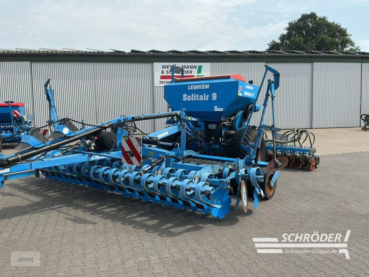 Drillmaschinenkombination des Typs Lemken HELIODOR 8/500 KA + SOLITAIR 9, Gebrauchtmaschine in Lastrup (Bild 1)