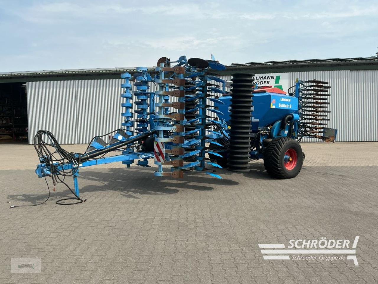 Drillmaschinenkombination des Typs Lemken HELIODOR 8/500 KA + SOLITAIR 9, Gebrauchtmaschine in Lastrup (Bild 8)