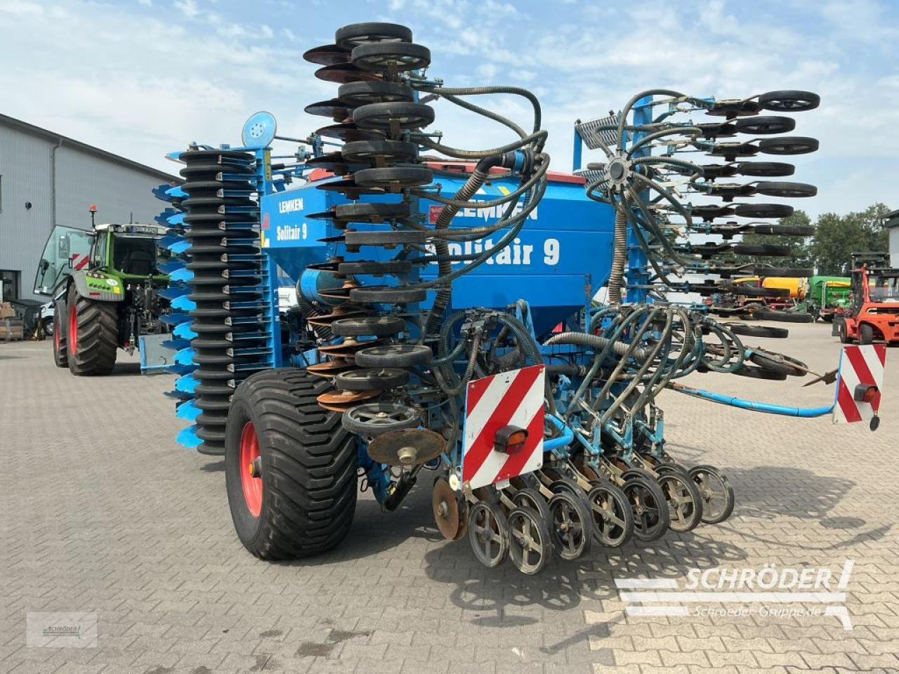 Drillmaschinenkombination des Typs Lemken HELIODOR 8/500 KA + SOLITAIR 9, Gebrauchtmaschine in Lastrup (Bild 17)