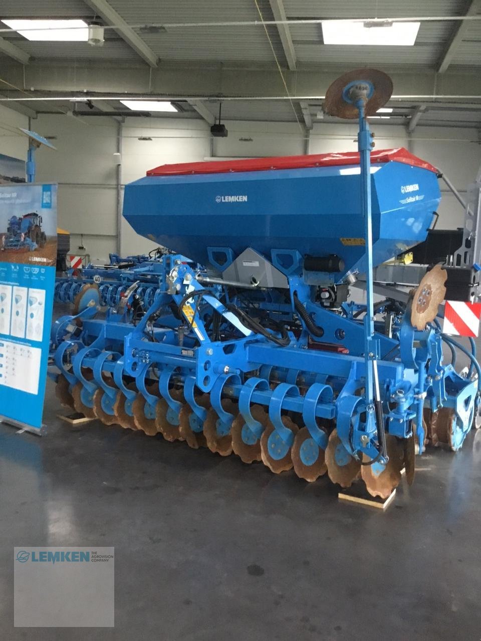Drillmaschinenkombination des Typs Lemken Heliodor EMR 350 / Solitair MR 350, Gebrauchtmaschine in Alpen (Bild 1)