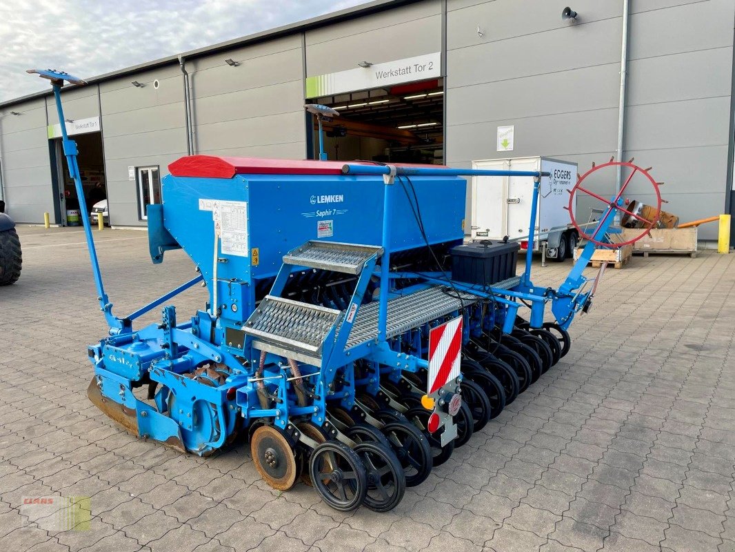 Drillmaschinenkombination des Typs Lemken SAPHIR 7/300, ZIRKON 12/300, Drillkombination, nur 1.004 ha !, Gebrauchtmaschine in Ankum (Bild 1)