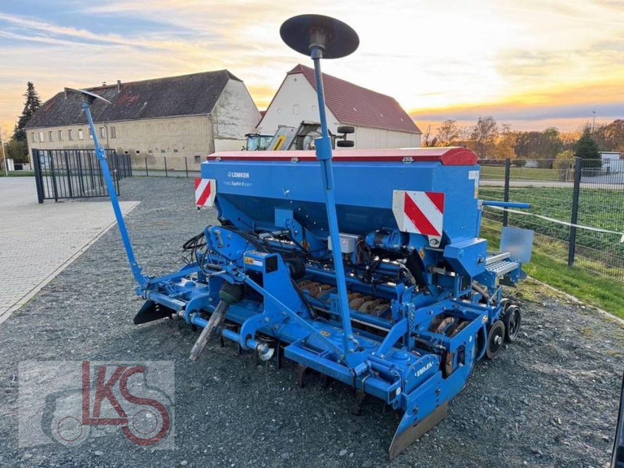 Drillmaschinenkombination del tipo Lemken SAPHIR 8 / 300 DS + ZIRKON 8 / 300, Gebrauchtmaschine In Starkenberg (Immagine 2)
