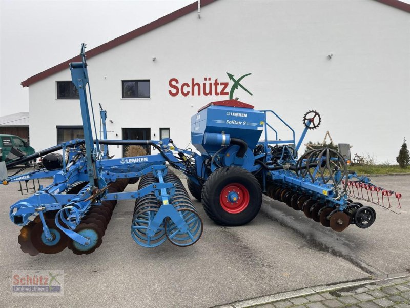 Drillmaschinenkombination vrste Lemken Solitär 9 mit Lemken Scheibenegge Heliodor, Kombination, Gebrauchtmaschine v Schierling (Slika 1)