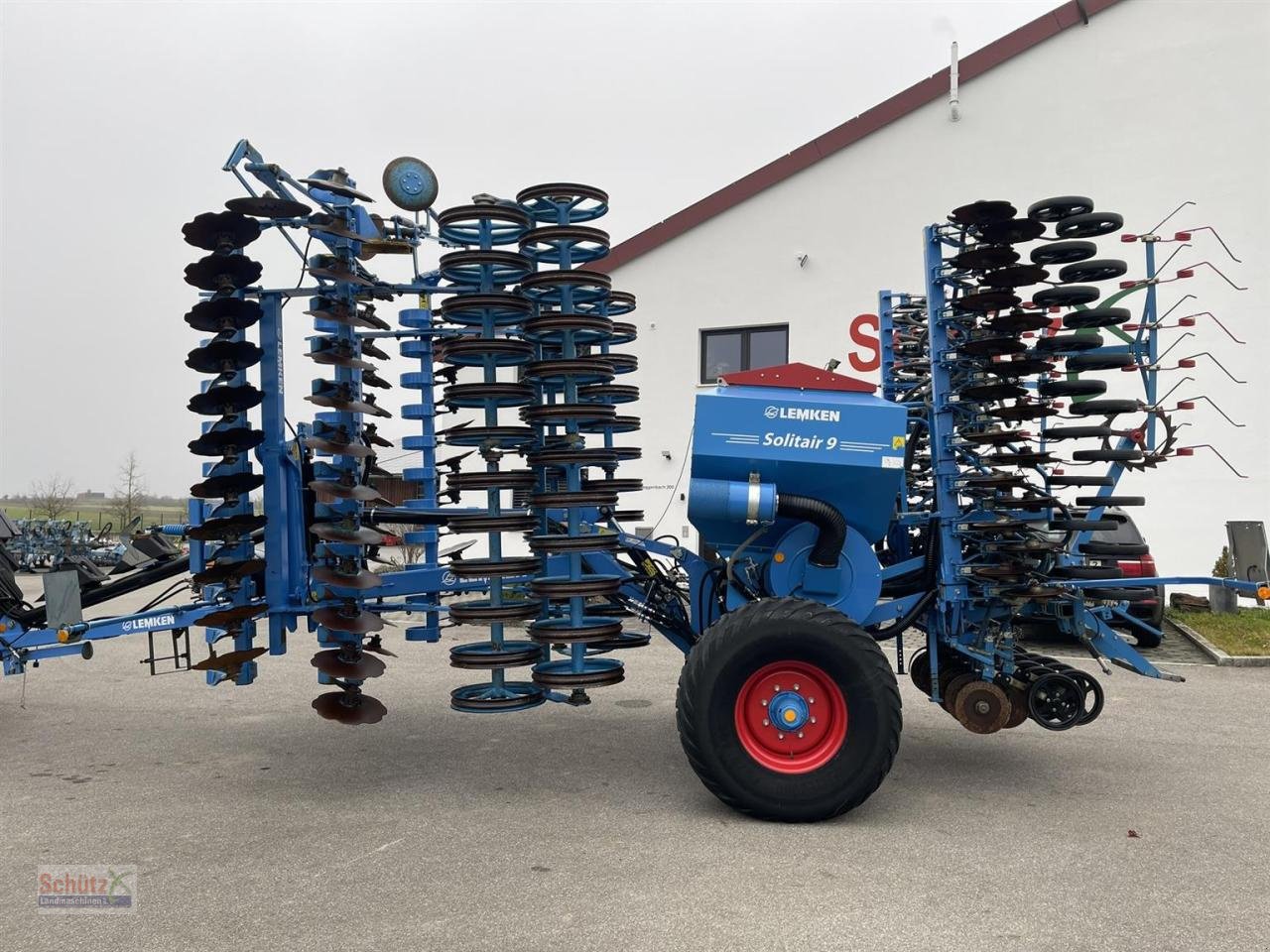 Drillmaschinenkombination vrste Lemken Solitär 9 mit Lemken Scheibenegge Heliodor, Kombination, Gebrauchtmaschine v Schierling (Slika 8)