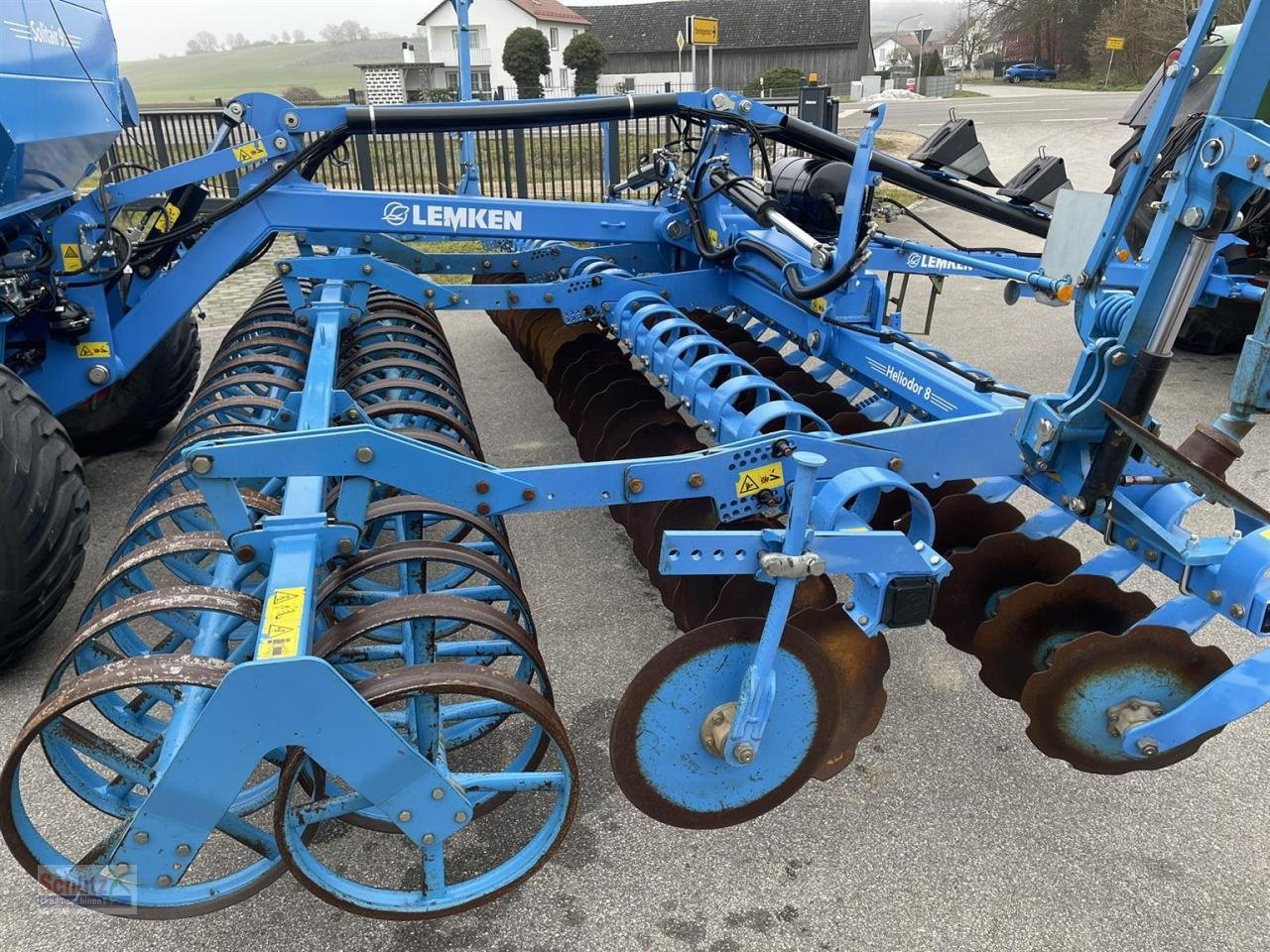 Drillmaschinenkombination vrste Lemken Solitär 9 mit Lemken Scheibenegge Heliodor, Kombination, Gebrauchtmaschine v Schierling (Slika 11)