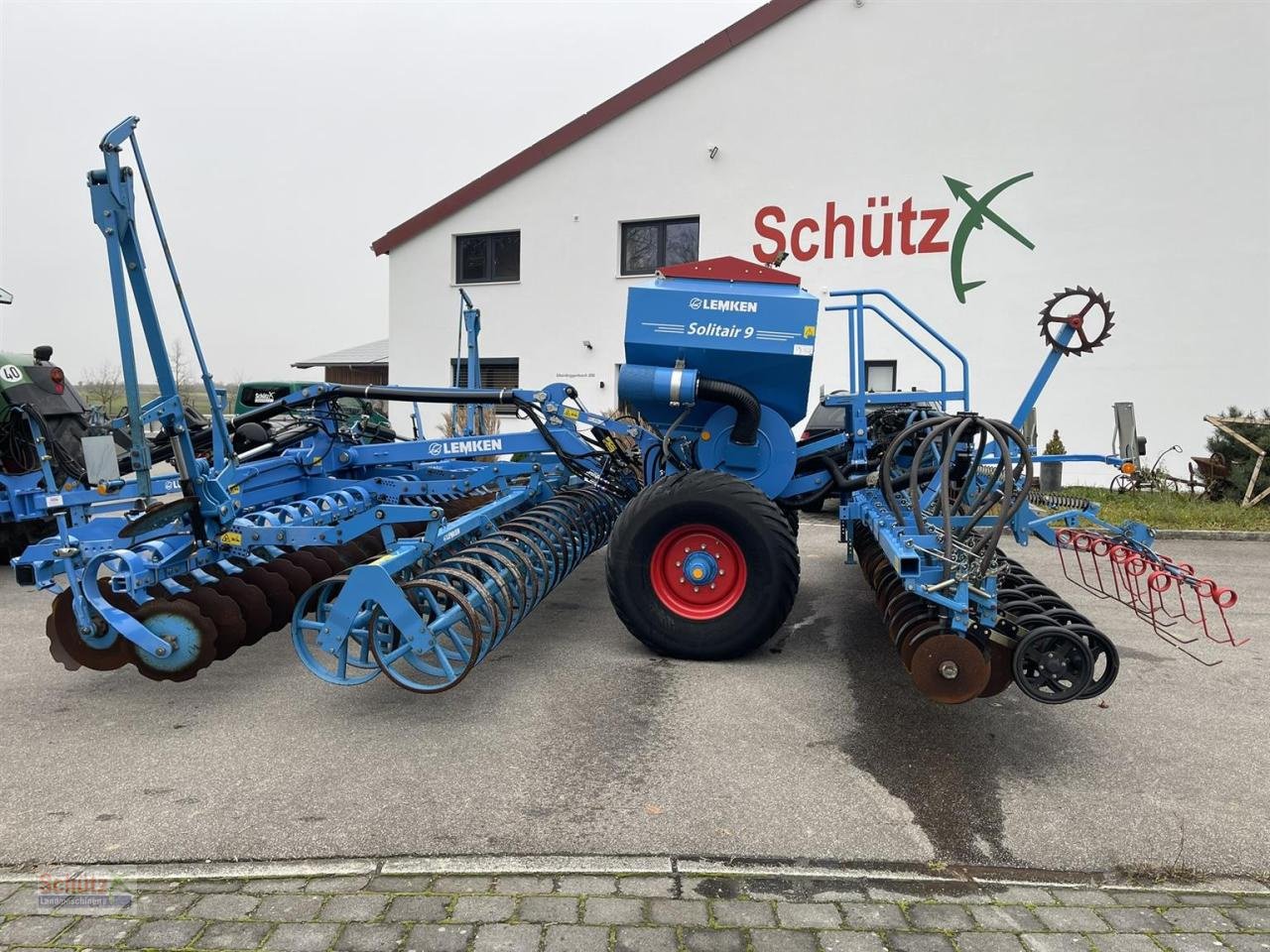 Drillmaschinenkombination del tipo Lemken Solitär 9 mit Scheibenegge Lemken Heliodor, Gebrauchtmaschine en Schierling (Imagen 5)