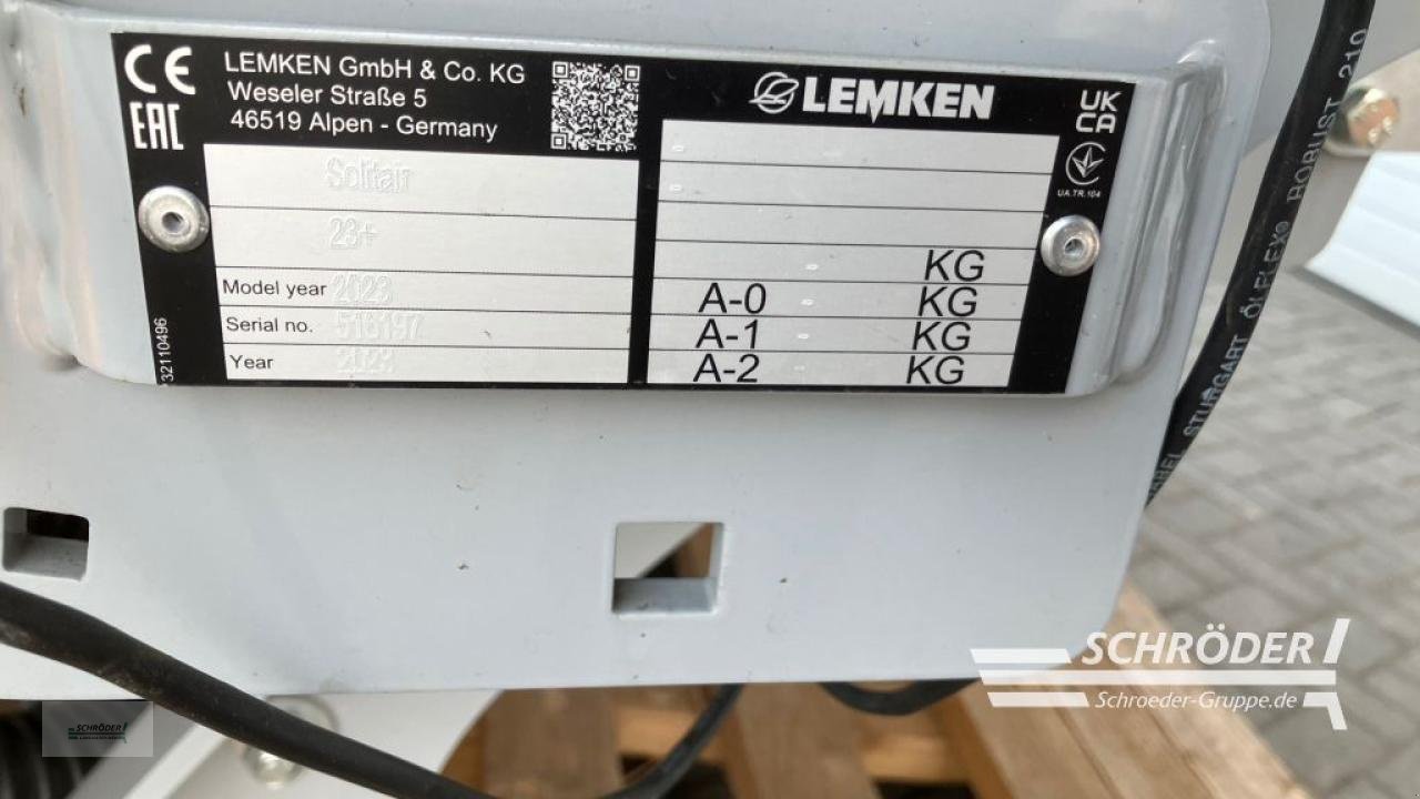 Drillmaschinenkombination typu Lemken SOLITAIR 23+/1900, Neumaschine v Twistringen (Obrázok 7)