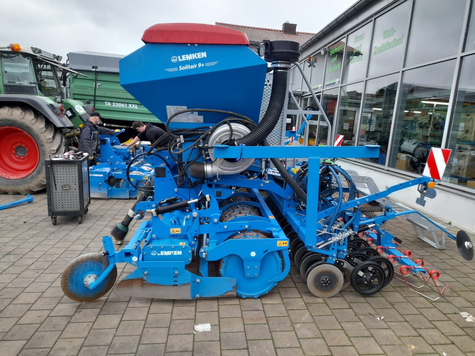 Drillmaschinenkombination des Typs Lemken Solitair 9/300, Gebrauchtmaschine in Ebensfeld (Bild 2)