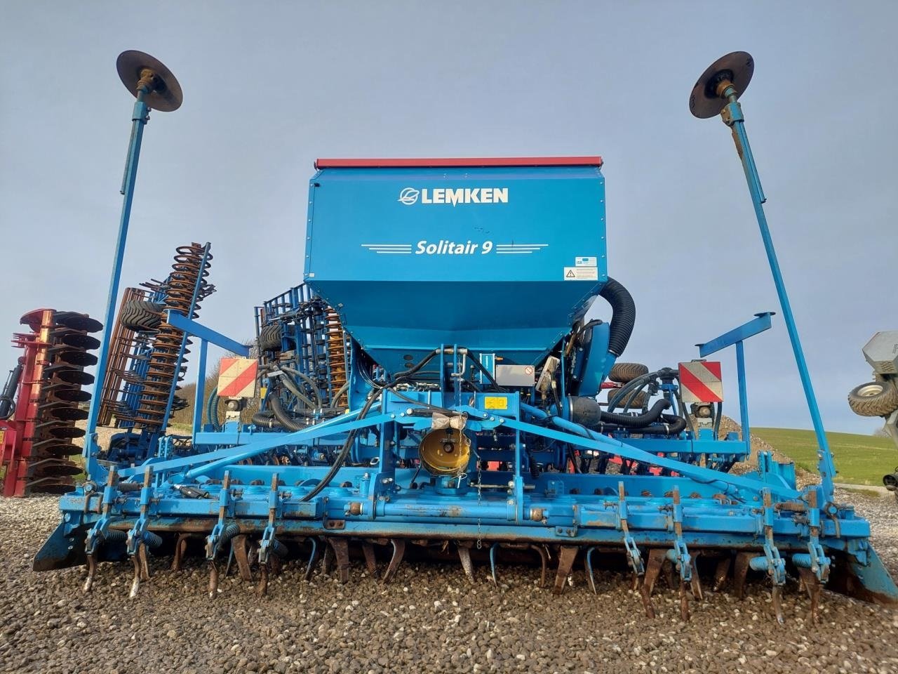 Drillmaschinenkombination des Typs Lemken Solitair 9/400 DS / Zirkon, Gebrauchtmaschine in Hammel (Bild 2)