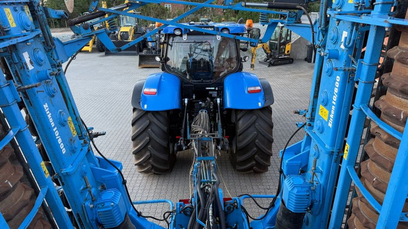 Drillmaschinenkombination tip Lemken Solitair 9/600 + Zirkon 10/600 KA, Gebrauchtmaschine in Gjerlev J. (Poză 8)